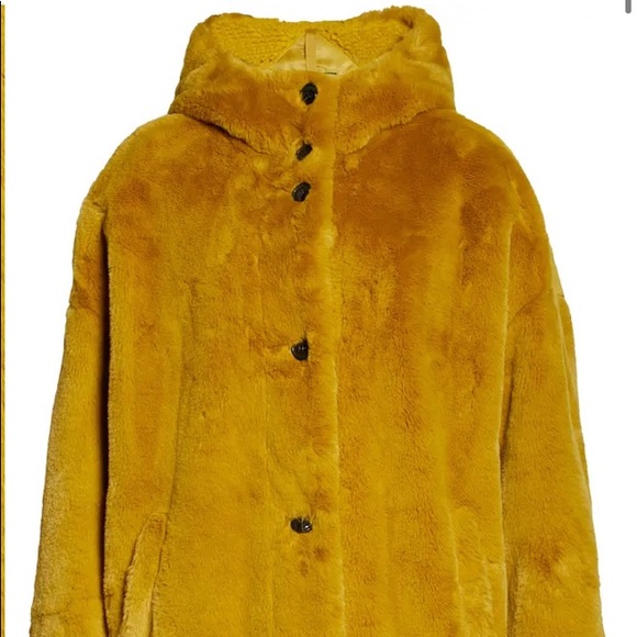 Ugg Nori Oversized Coat Faux Fur 